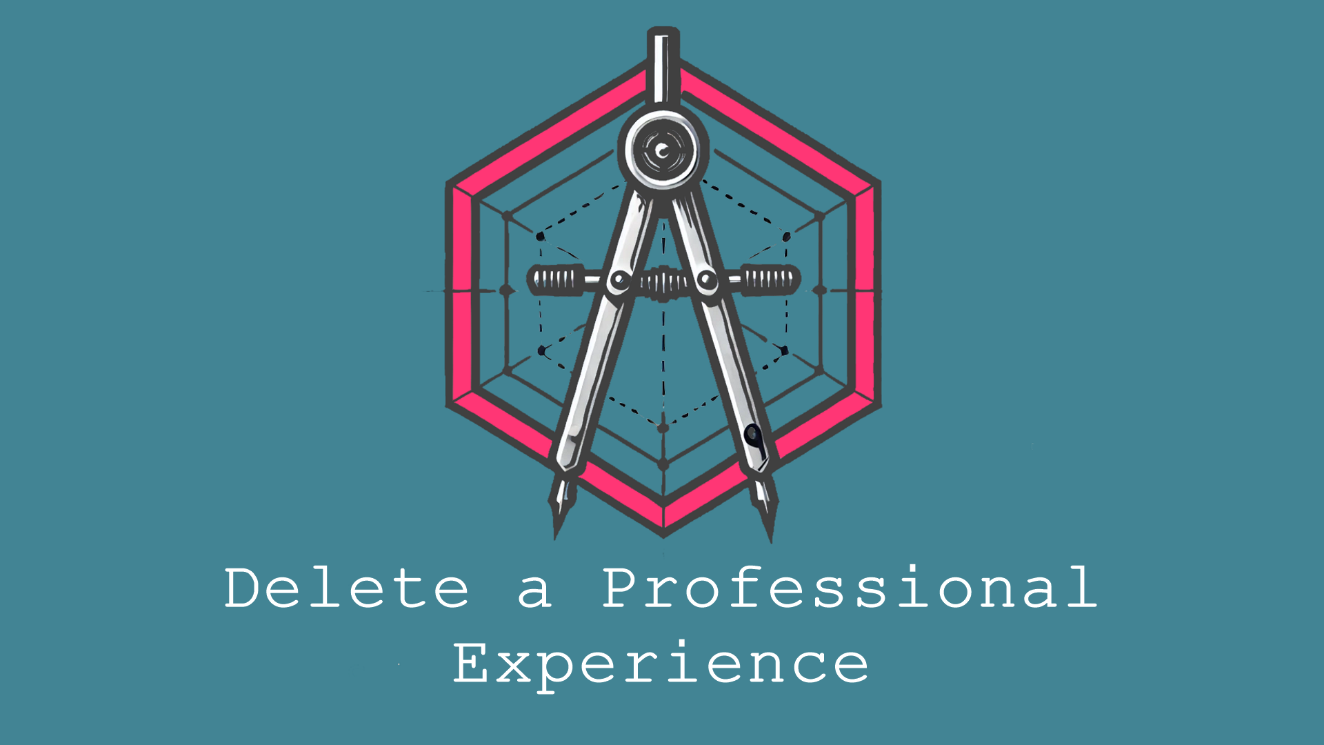 After importing a candidate's resume into the system, it is possible to delete one of their professional experiences.