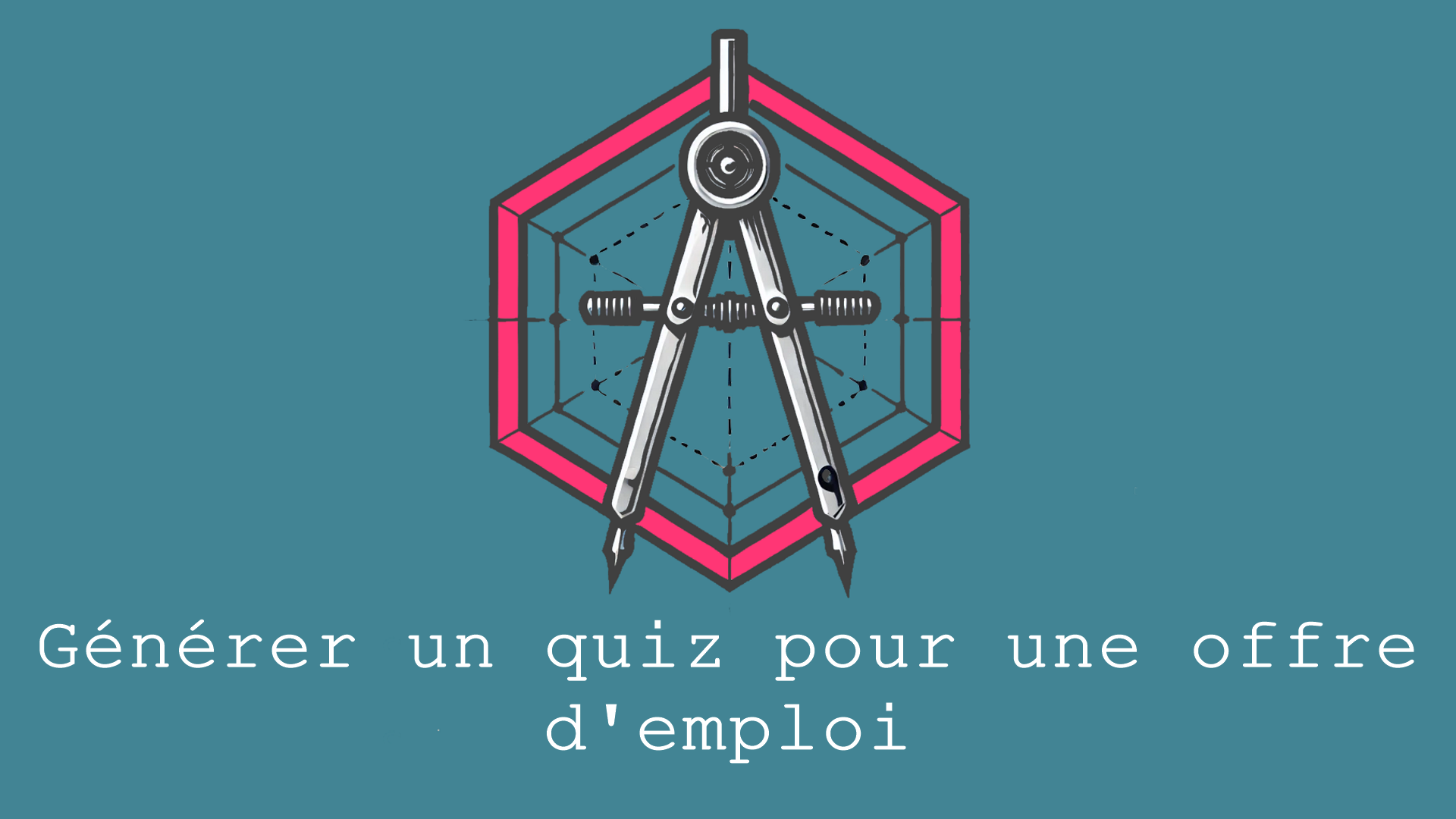 Une fois l'offre d'emploi analysée, l'application offre la possibilité de générer un quiz technique en présélectionnant les thèmes principaux de l'offre. Il est possible de les changer et de définir le nombre de questions par thème.